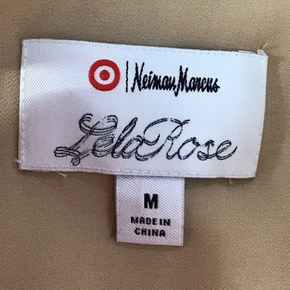 Neiman Marcus Target Lela Rose Floral Lace Sleeveless Blouse Size Medium - Picture 6 of 7